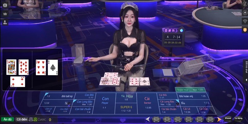 Nội dung quy tắc rút thêm bài trong Baccarat 69WIN